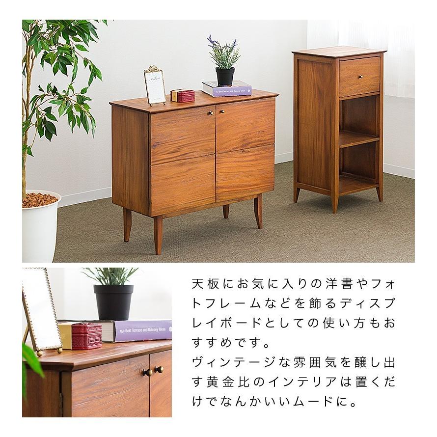 仏壇台 幅81.55 天然木 完成品(脚のみ取付)インテリア仏壇 ミニ仏壇 台