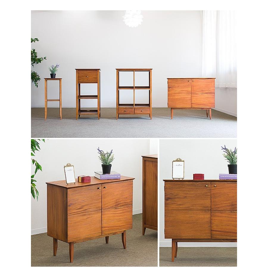 仏壇台 幅81.55 天然木 完成品(脚のみ取付)インテリア仏壇 ミニ仏壇 台