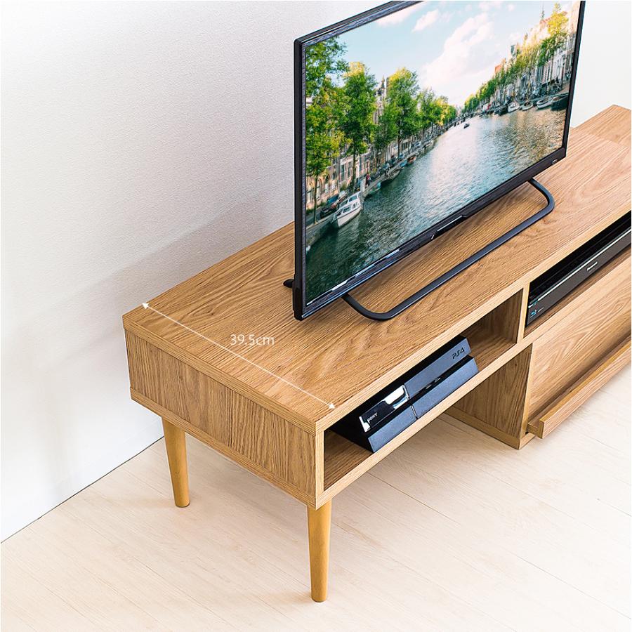 テレビ台 ローボード おしゃれ コーナー 収納 伸縮 完成品 北欧 伸縮