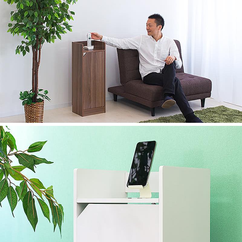 ランドリーチェスト サニタリー収納 薄型 スリム 奥行き24 約 奥行き25