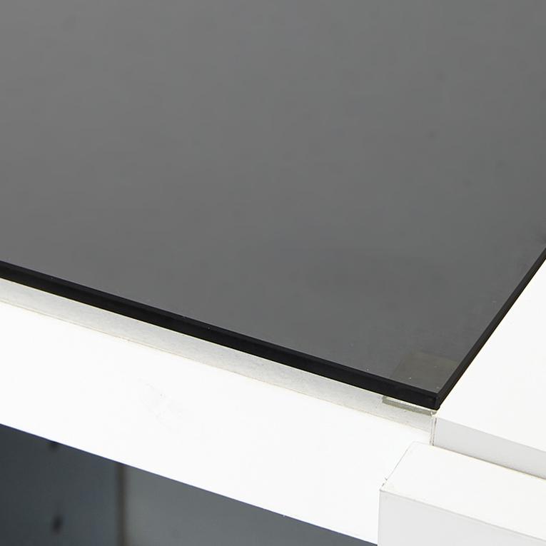 テレビ台 テレビボード 鏡面 ローボード 白 42v型 ガラス棚