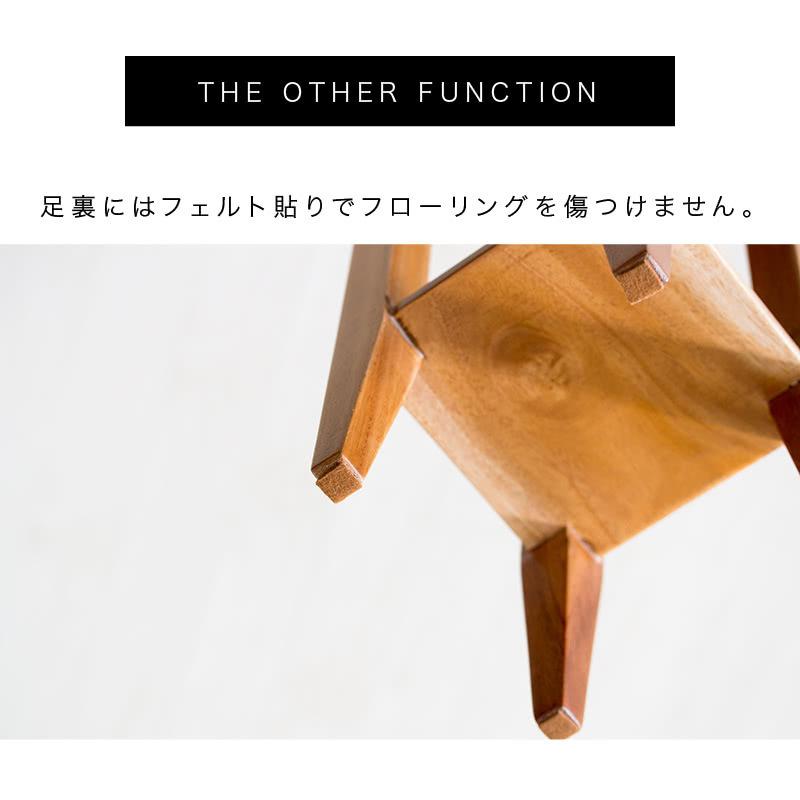 スマートスピーカースタンド 幅19 花台 黄金比 天然木 完成品