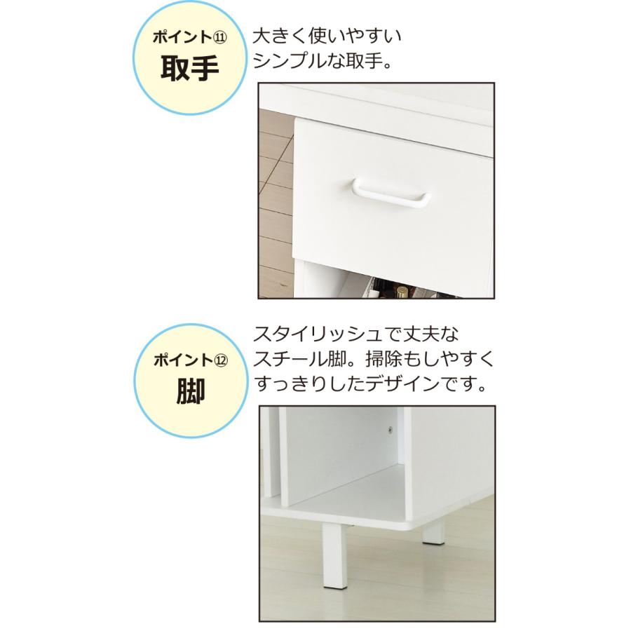 ネイルデスク W1138 おしゃれ ネイルテーブル サロン プロ用 ネイル