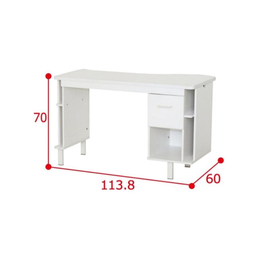 ネイルデスク W1138 おしゃれ ネイルテーブル サロン プロ用 ネイル