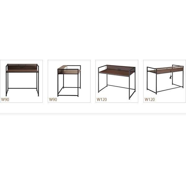 PCデスク 90幅 送料無料 デスク パソコンデスク 幅90cm シンプル