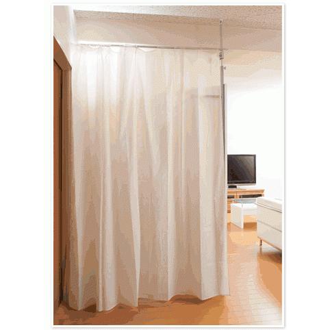 オプション品)間仕切りパーテーションシリーズ用のドアカーテン ライト