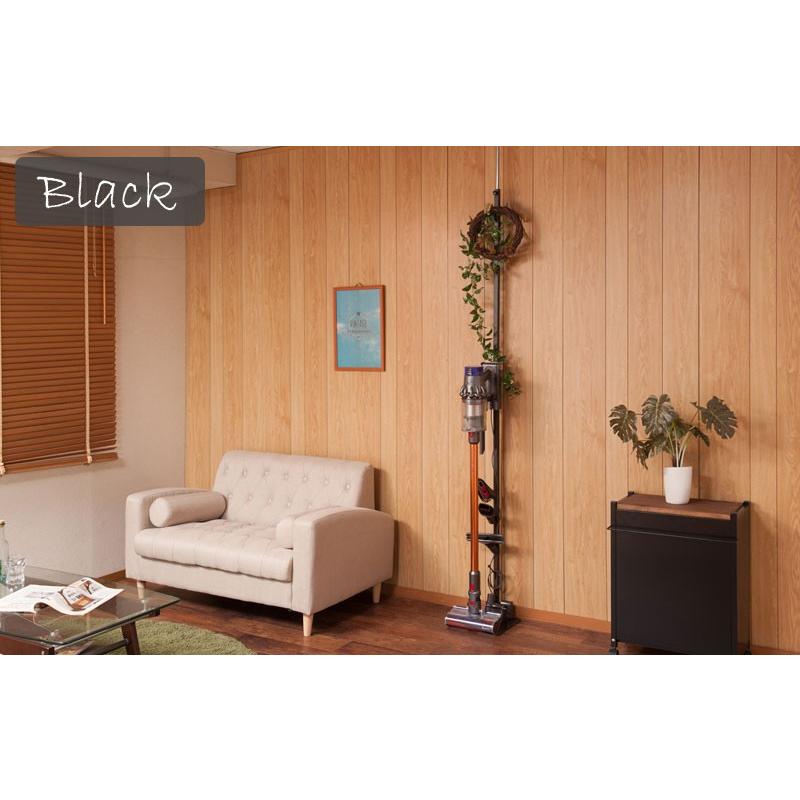 天井つっぱり 掃除機ストッカー 掃除機ハンガー 掃除機スタンド 充電