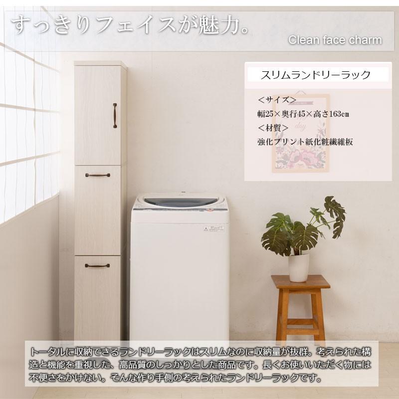 ランドリー収納 キャビネット 幅25cm ホワイト 北欧 2分別ゴミ箱