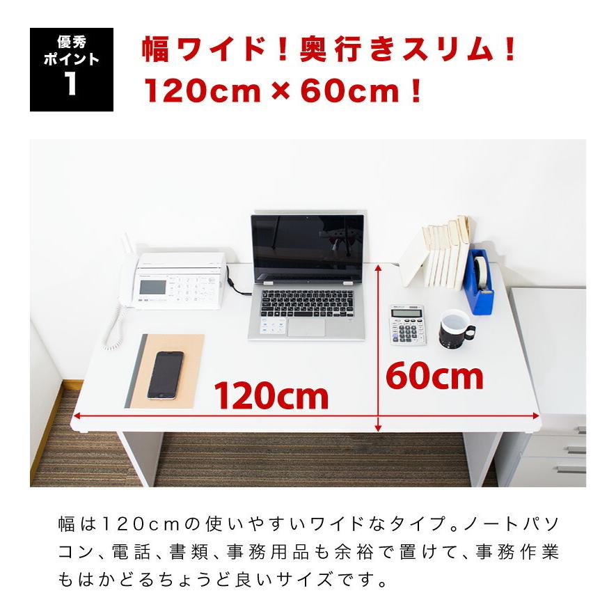 ③ 業務用デスク、引き出し、チェアのセット ホームテイスト（HOME taste） デスクセット デスク 机 椅子 チェア