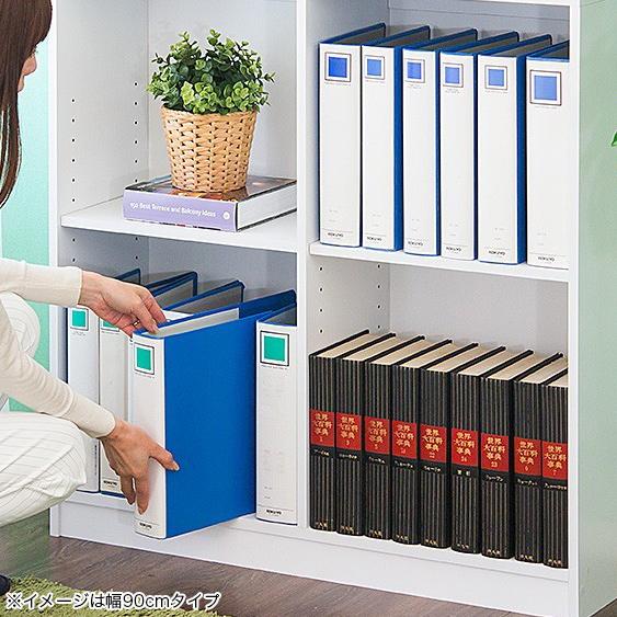 オープンシェルフ 本棚 幅75cm 高さ180cm 白 ブラウン 収納 A4 オープンシェルフ 本棚 幅75cm 高さ180cm 白 ブラウン 収納 A4