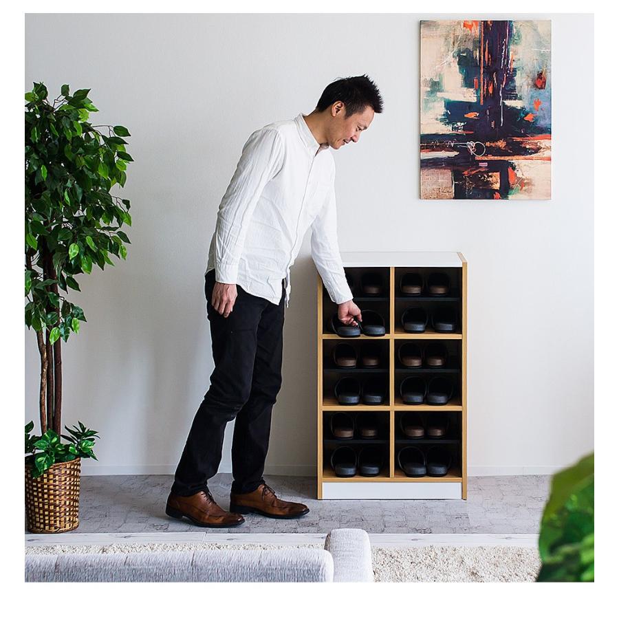 シューズラック、スリッパ スリッパラック 靴箱 靴ばこ スリッパ 上履き 外履き 幅55 大容量 12足