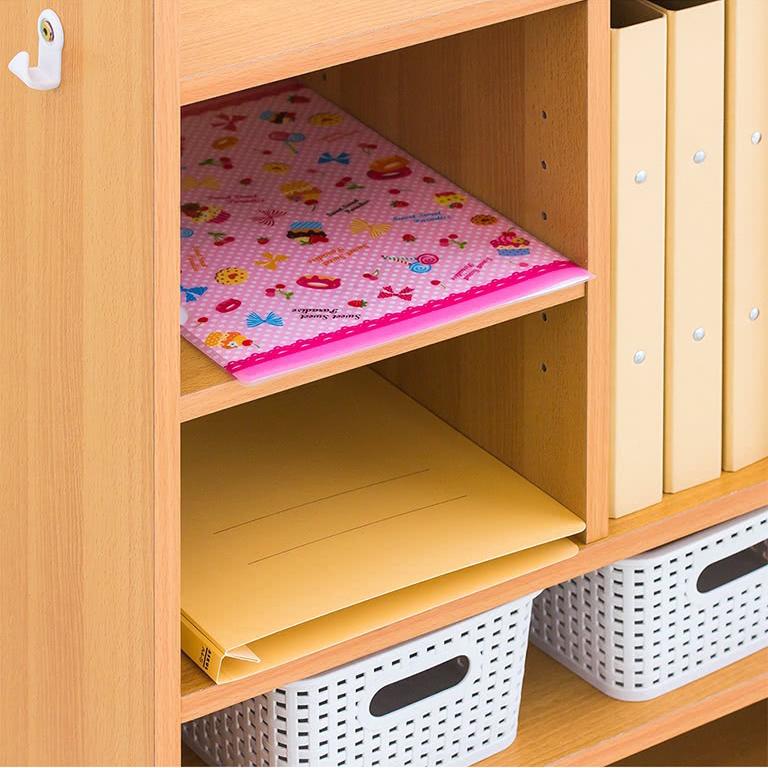 おもちゃ収納 ワゴン 子供部屋 キッズ 収納 シンプル 幅60 白 木目