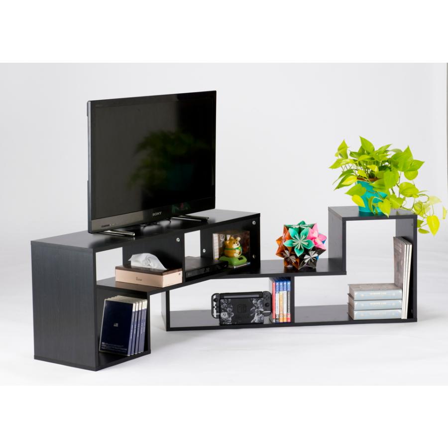 テレビ台 ジグザグ 60インチ対応 オープン TV台 幅100から幅200 テレビ台 ジグザグ 60インチ対応 オープン TV台 幅100から幅200