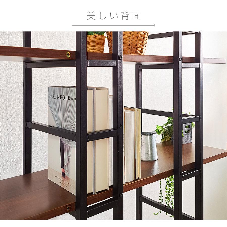 レコードラック LP レコード棚 本棚 書棚 オープンラック 幅90cm 5段