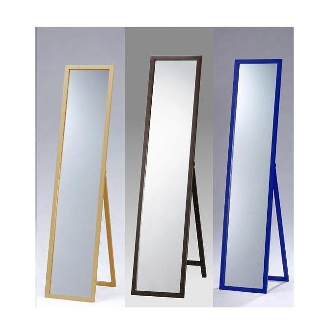 木製スタンドミラーms 33t ミラースタンド 姿見ミラー 姿鏡 レッド ナチュラル ブルー シルバー Awl 本棚 テレビ台 電話台の家具ドキ 通販 Yahoo ショッピング