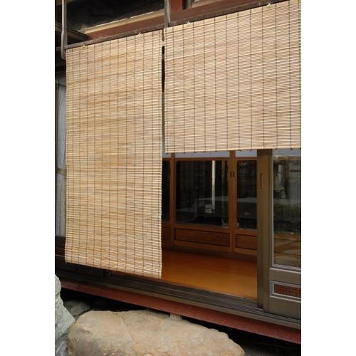 激安特価 外吊りすだれ 蒲芯すだれ 110cm 送料無料 すだれ 簾 サンシェード スクリーン スダレ 屋外 目隠し 日除け 職人の手作り 手作り 職人 国産 屋内 室内 間仕切り 仕切り 和モダン 和 和風 アジアン 熟練の職人の手作り 優しい色合いとスッキリした見た目