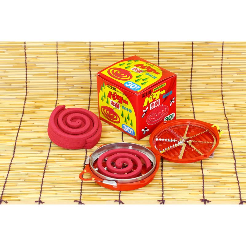 蚊取り線香 より 強力 な 防虫線香 90日分 と ホルダーのセット 日本製