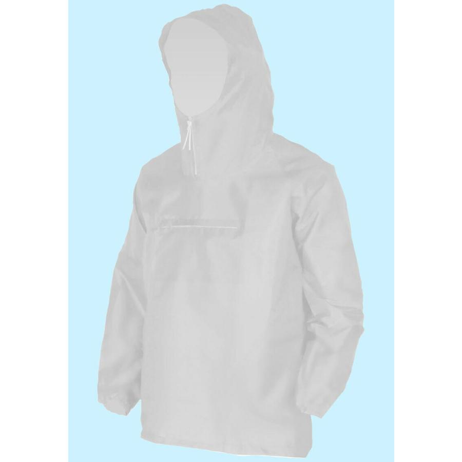 ヤッケ ホワイト ウインドブレーカー 撥水 防風 軽量 ウインド