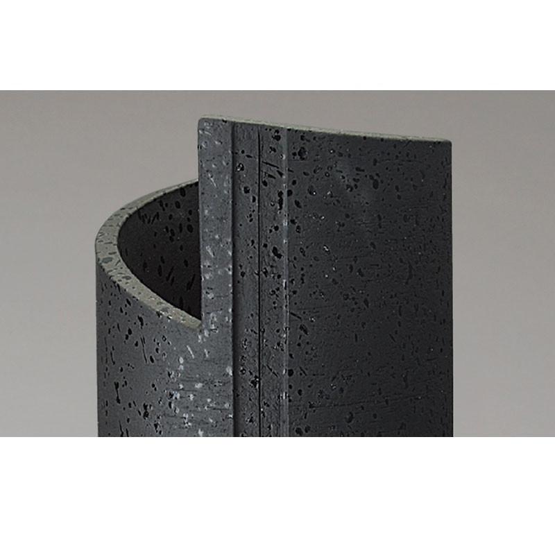 信楽焼スリム傘立て スパイラル 高さ57cm