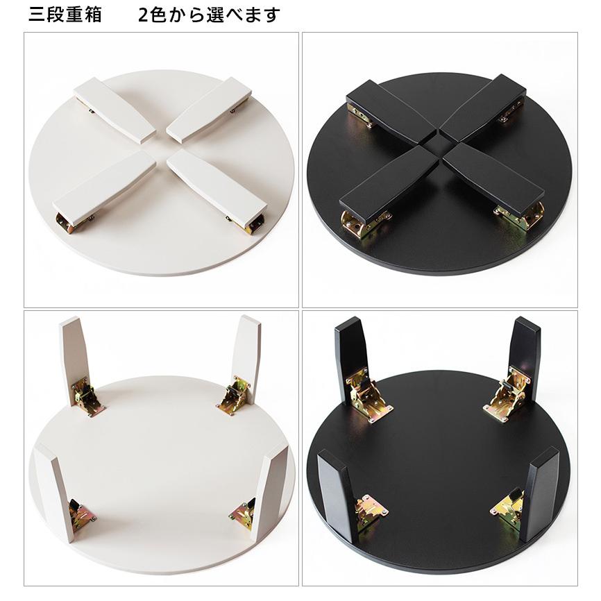 和風カフェテーブル 幅45cm 漆器 うるし 漆塗り 古風 折りたたみ