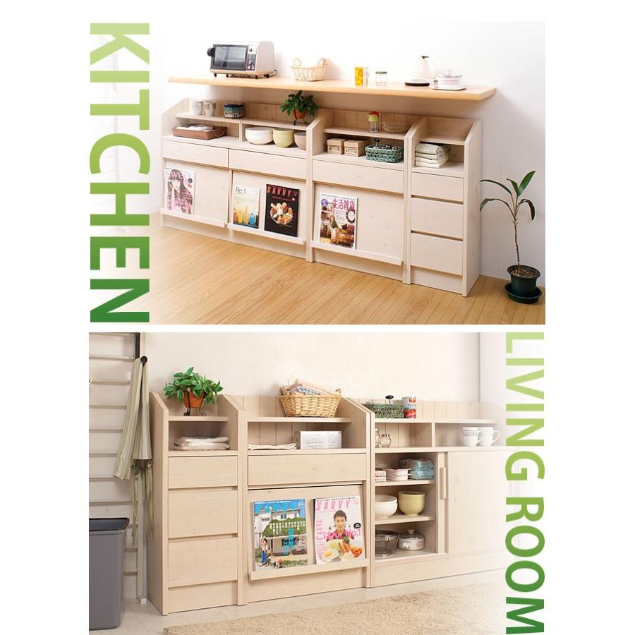 カウンター下ディスプレイ キャビネット 幅60.5cm 完成品 カウンター下ディスプレイ キャビネット 幅60.5cm 完成品