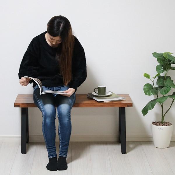 ベンチ 脚 パーツ アイアン ローテーブル 高さ39 2本セット アイアン