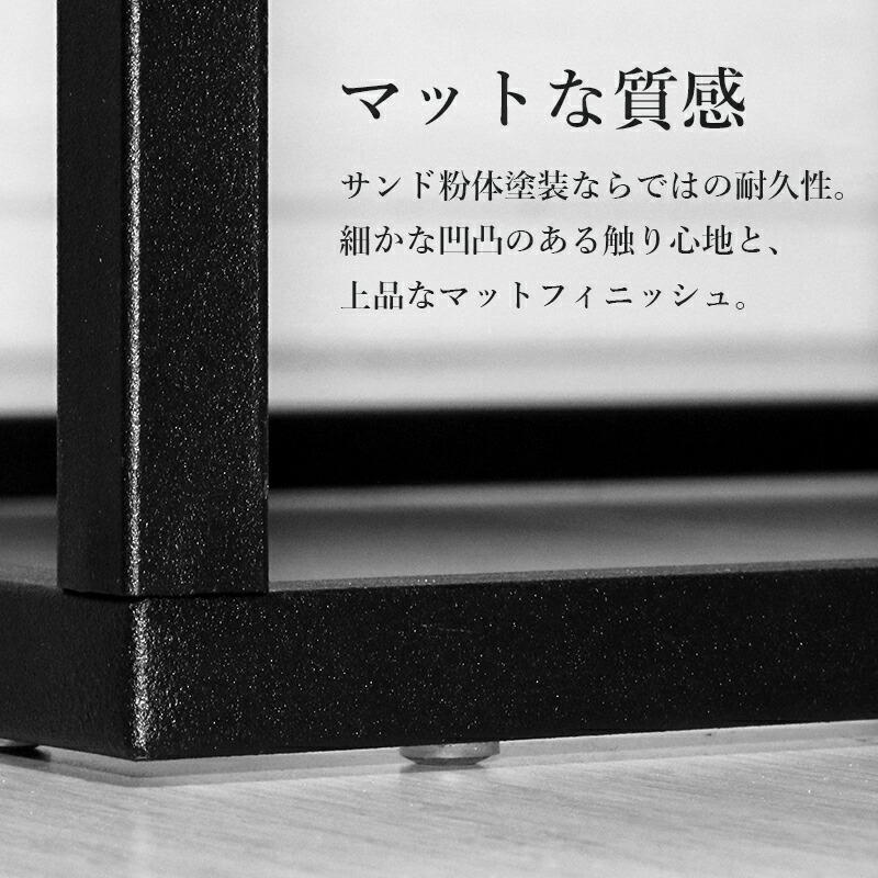 キューブラック スチール アイアン収納 2個セット 35ブラック アイアン