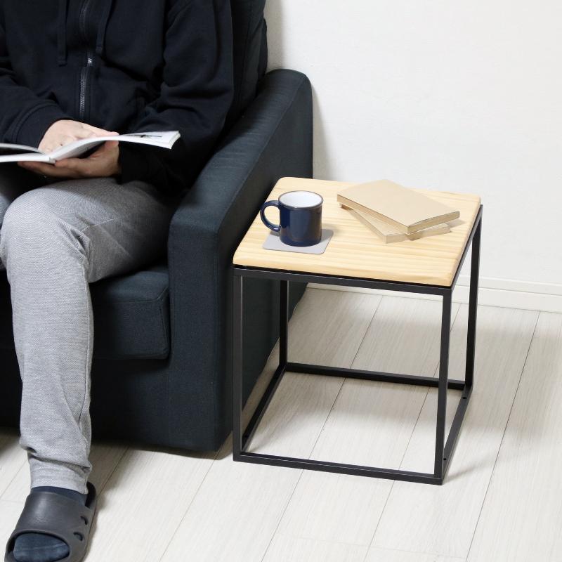 キューブラック スチール アイアン収納 2個セット 35ブラック アイアン