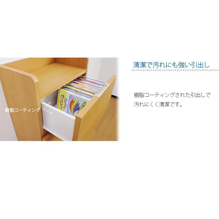 カウンター下収納 完成品 幅45 奥行29 スライドレール付き レギュラー チェスト キッチン収納 引き出し 収納 引出し デルナチュレ カウンター下