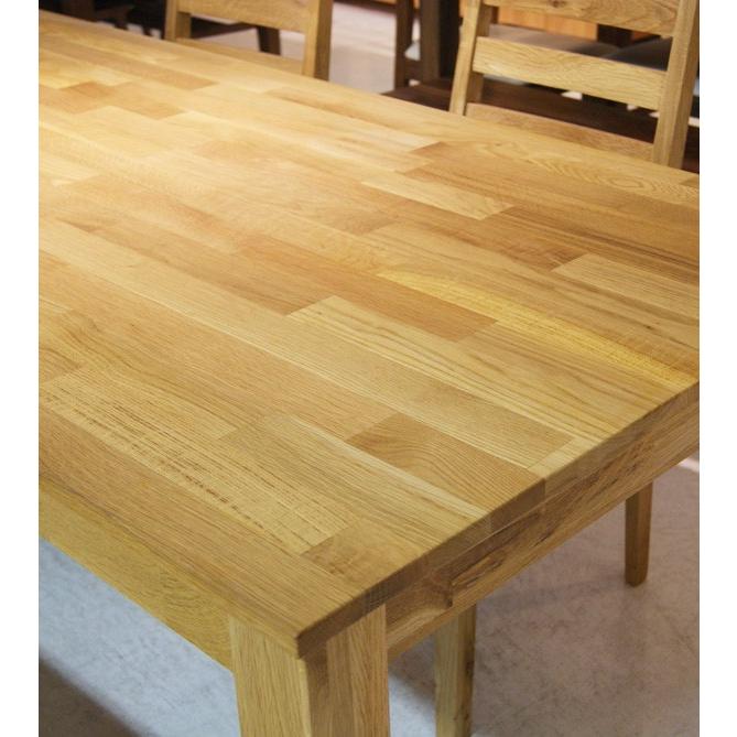 ダイニングテーブル 単品 無垢 オーク 135 テーブル 4人用 木製 高級