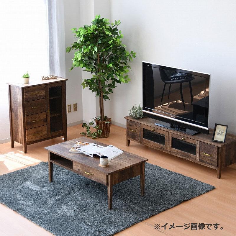 センターテーブル 100 収納 引き出し おしゃれ 北欧 木製 完成品 : Y'm