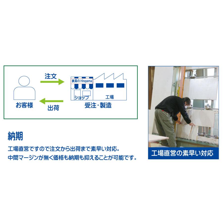 棚板 オーダー　ミリ単位でオーダーする棚板(幅と奥行きを足して 700ｍｍまで)  白色　ダボ4個セット｜kaguhirayama｜10