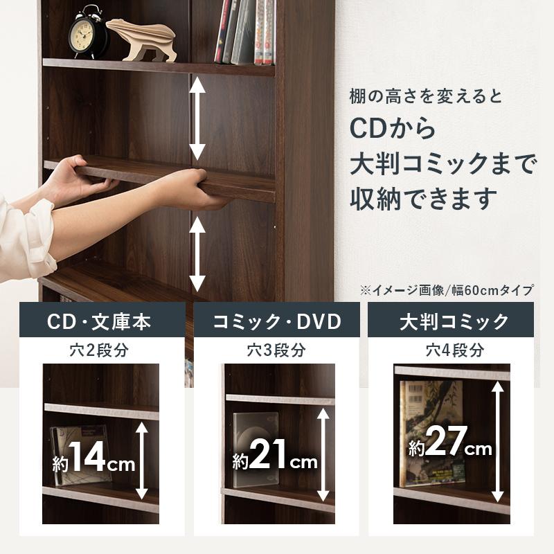 総合ランキング1位 本棚 コミック収納 ハイタイプ コミック収納ボックス マンガ収納 薄型 コンパクト 大容量 おしゃれ 安い 書棚 転倒防止 幅45cm 送料無料 高級感 Www Iacymperu Org