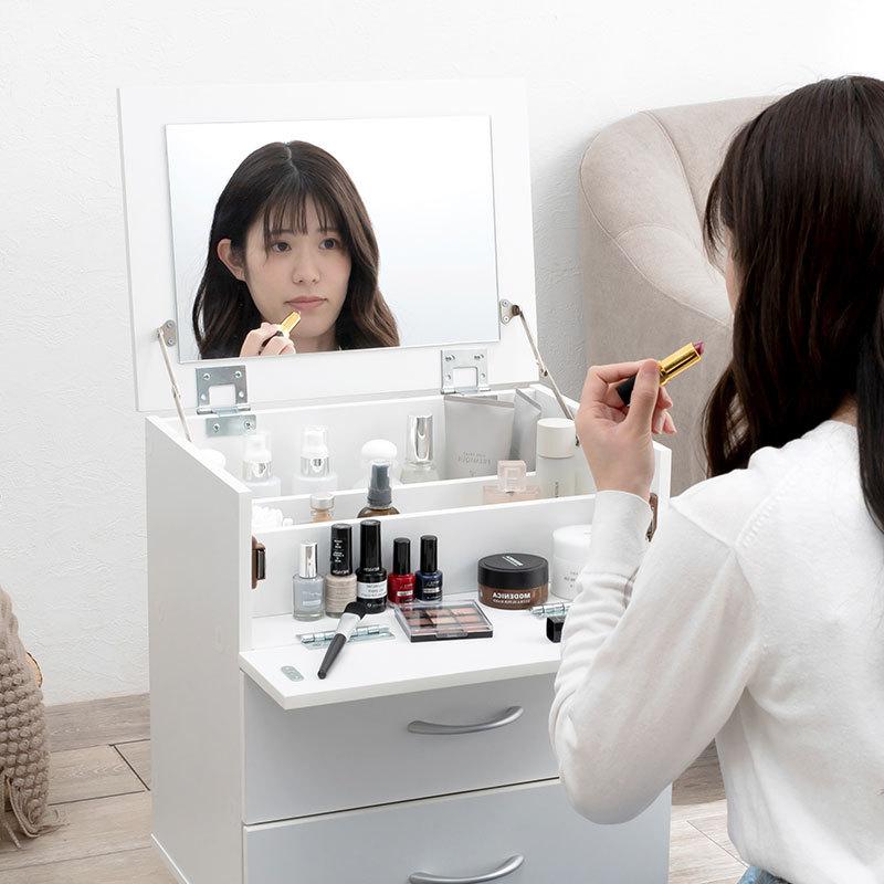 コスメワゴン キャスター付き かわいい メイクボックス コスメ収納 ドレッサー おしゃれ 化粧台 コスメボックス メイクボックス ホワイト :q0729:生活空間サイト 家具本舗 - 通販 - Yahoo!ショッピング コスメワゴン キャスター付き かわいい メイクボックス コスメ収納 ドレッサー おしゃれ 化粧台 コスメボックス メイクボックス ホワイト :q0729:生活空間サイト 家具本舗 - 通販 - Yahoo!ショッピング