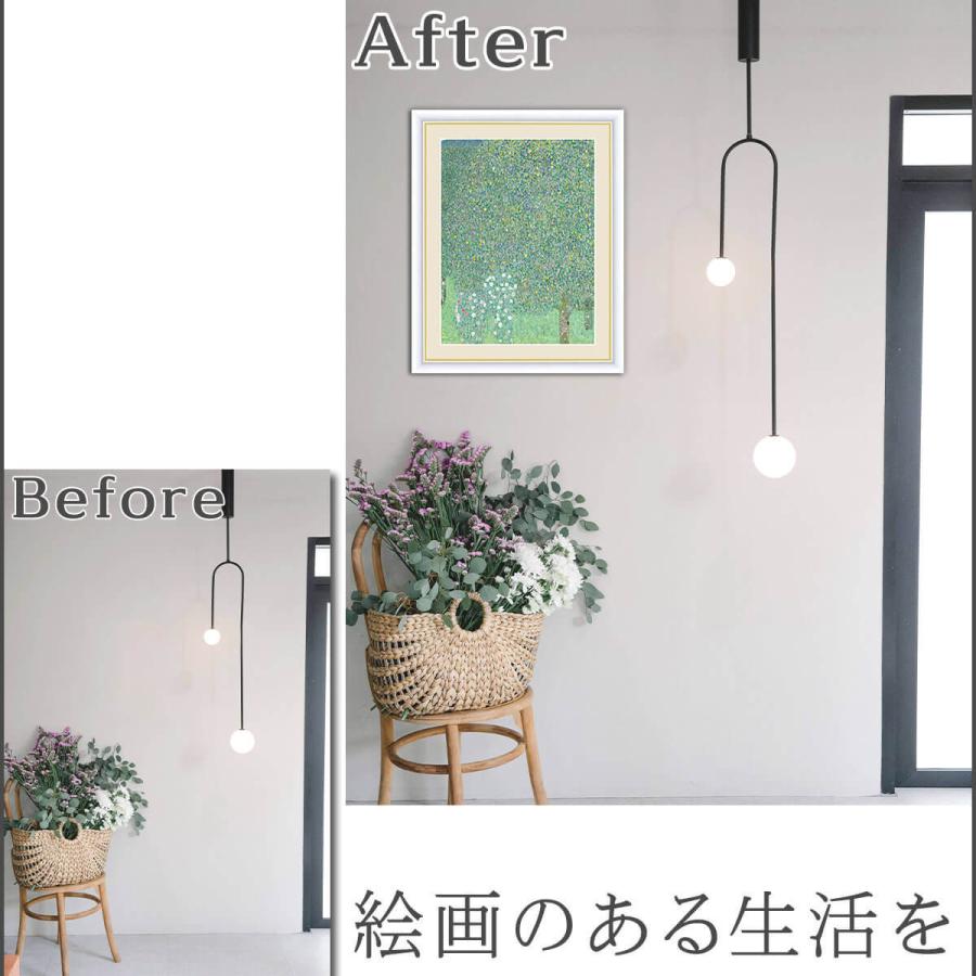 作品 名画 木々の下の薔薇 F6 52*42cm インテリア 有名 壁掛け 北欧 玄関 【修一】 おしゃれ