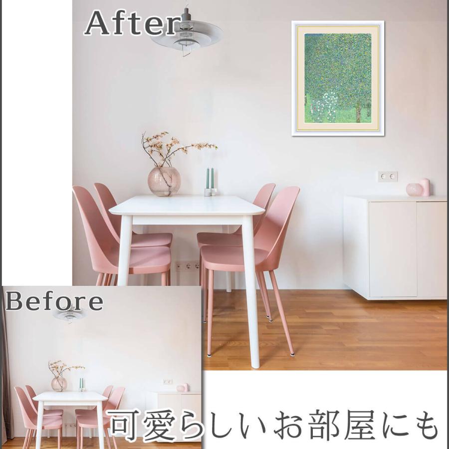 作品 名画 木々の下の薔薇 F6 52*42cm インテリア 有名 壁掛け 北欧 玄関 【修一】 おしゃれ