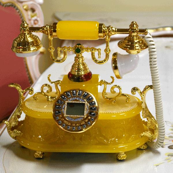 インポート雑貨 アンティークな室内装飾電話 マーブル：バロンy 開けひろげ不死化 見せびらかす品 家電-情報家電-固定電話機