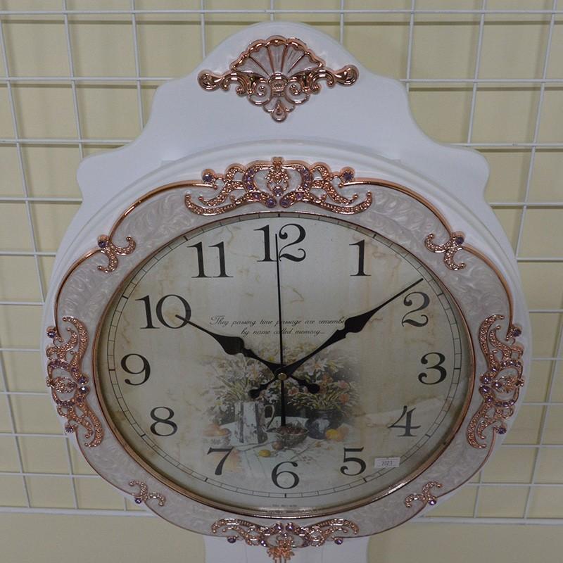 振り子時計 キラキラゴージャスな壁掛け時計：7021wh オープン記念