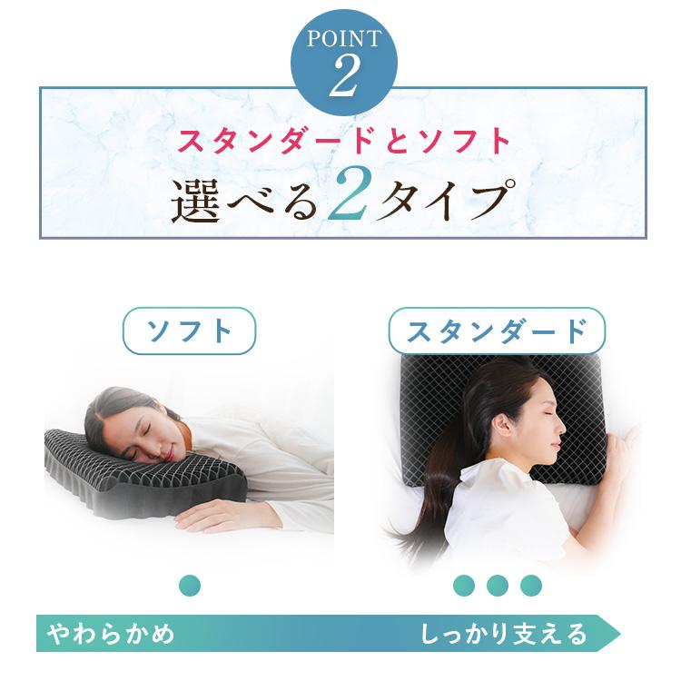 医師推薦】ダイヤモンド格子 三層構造 快眠枕 NEMURITTA 高通気 首肩を