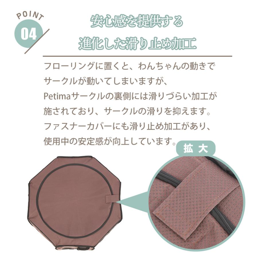PETIMA ペットサークル 折りたたみケージ ドッグトレーナーが推奨 ペット用品 ペットサークル 折りたたみ