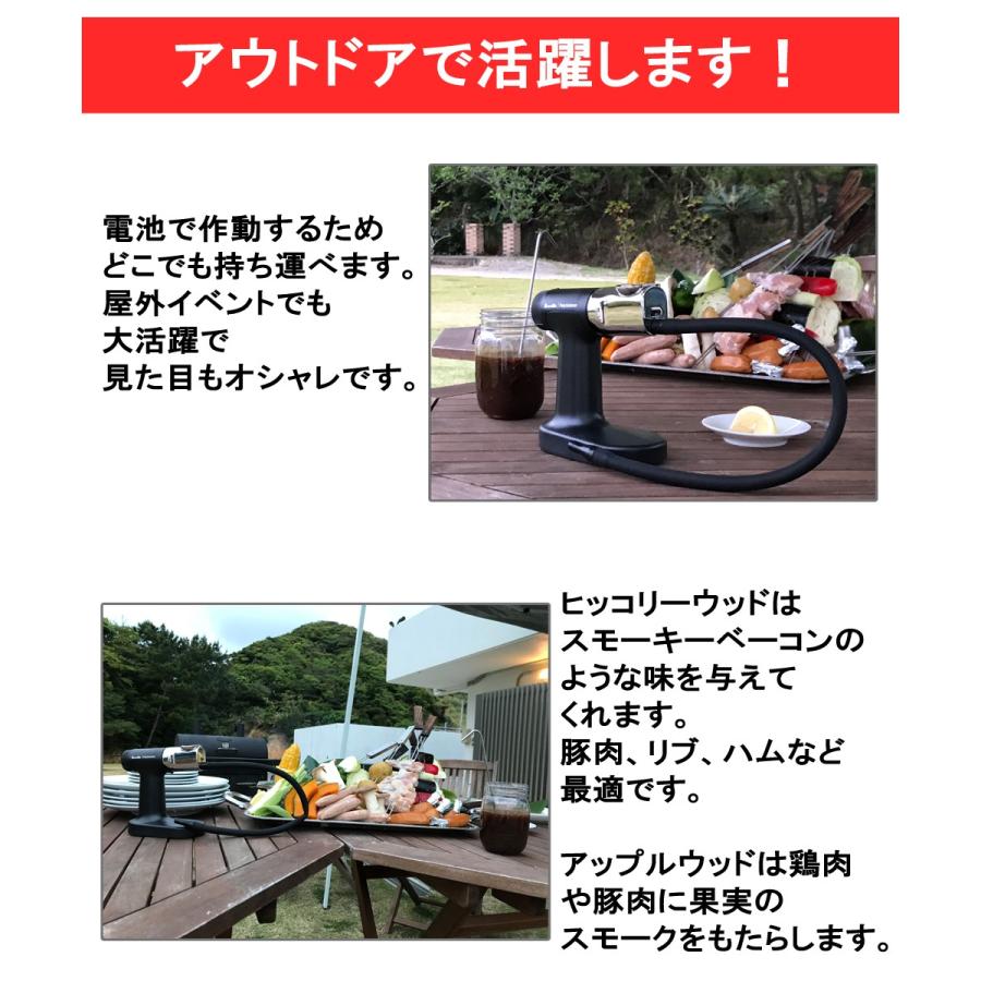 最高の 燻製器 業務用 家庭用 ポリサイエンス スモーカー スモーキングガンプロ ２種類のスモークチップ付き 公式 City Com Fr