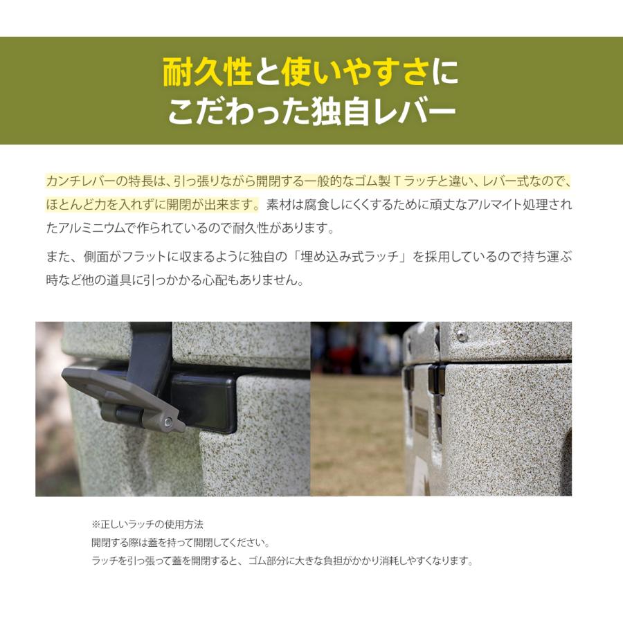 クーラーボックス 保冷力 大型 最強 クーラー シベリアンクーラー 61.5L クーラーボックス、保冷剤