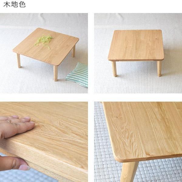こたつテーブル・こたつテーブル正方形Ｒ・こたつちゃぶ台・クリ無垢の 