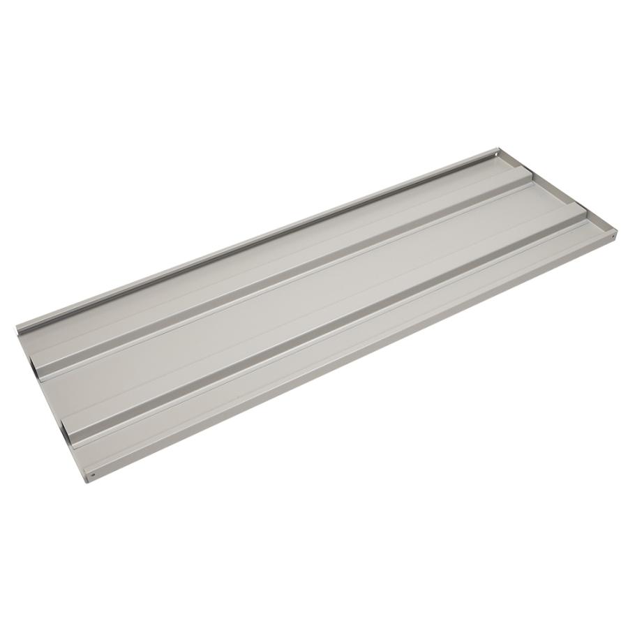 3段軽量スチールラック NBタイプ H900 W1760 D600 連結タイプ 工場 物流 作業現場用品 倉庫 店舗 物品棚 整理整頓 アイボリー 代引不可 法人宛限定 1FH3660-3R_4