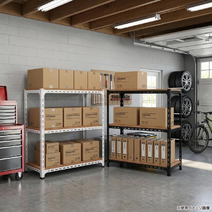 国内メーカー品 2段アングル棚 H600 W1800 D300 オープンラック スチールラック 耐荷重70kg 可動棚 スチームフレーム 代引不可 法人宛限定 AG0618032の画像