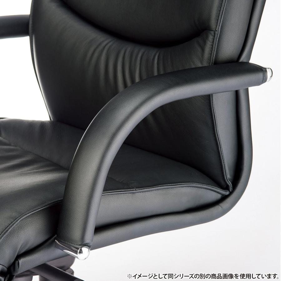 マネージメントチェアRA ハイバック W680 D715 H1140-1195 エグゼクティブチェア 社長椅子 重役椅子 ビニールレザー 布張り 法人宛限定 代引不可 AI-RA42553｜kagukuro｜06