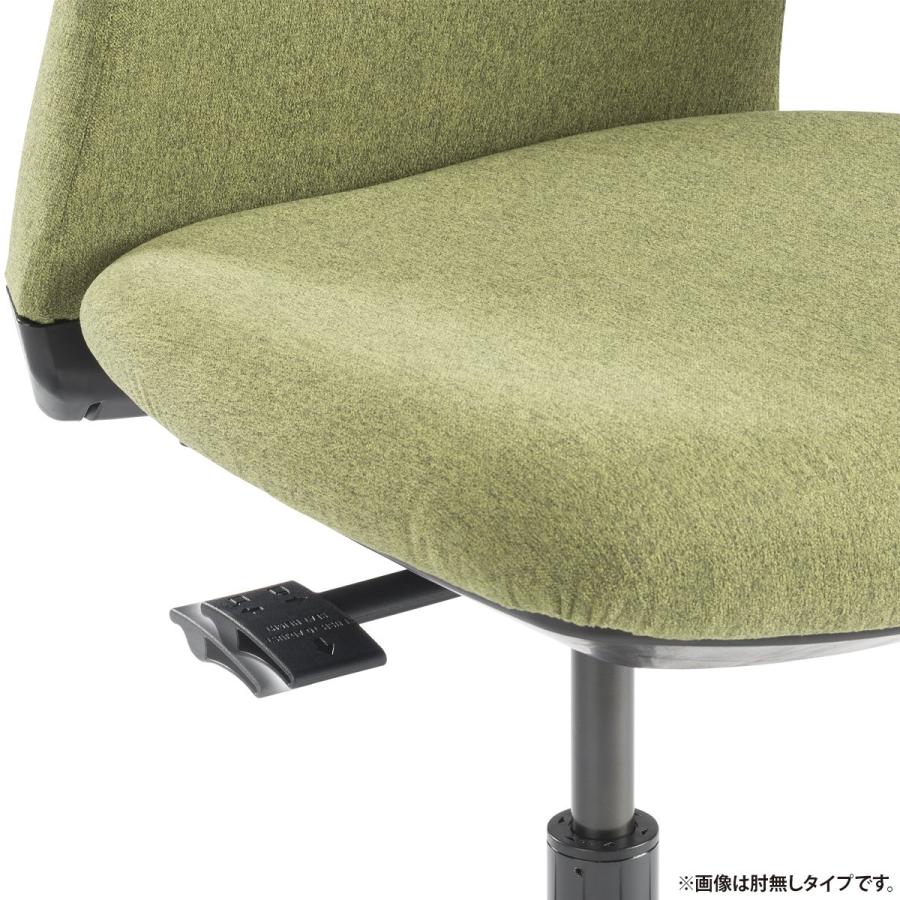 コッテ cotte 可動肘 W598 D571 H825-930 高機能ワークチェア 多機能