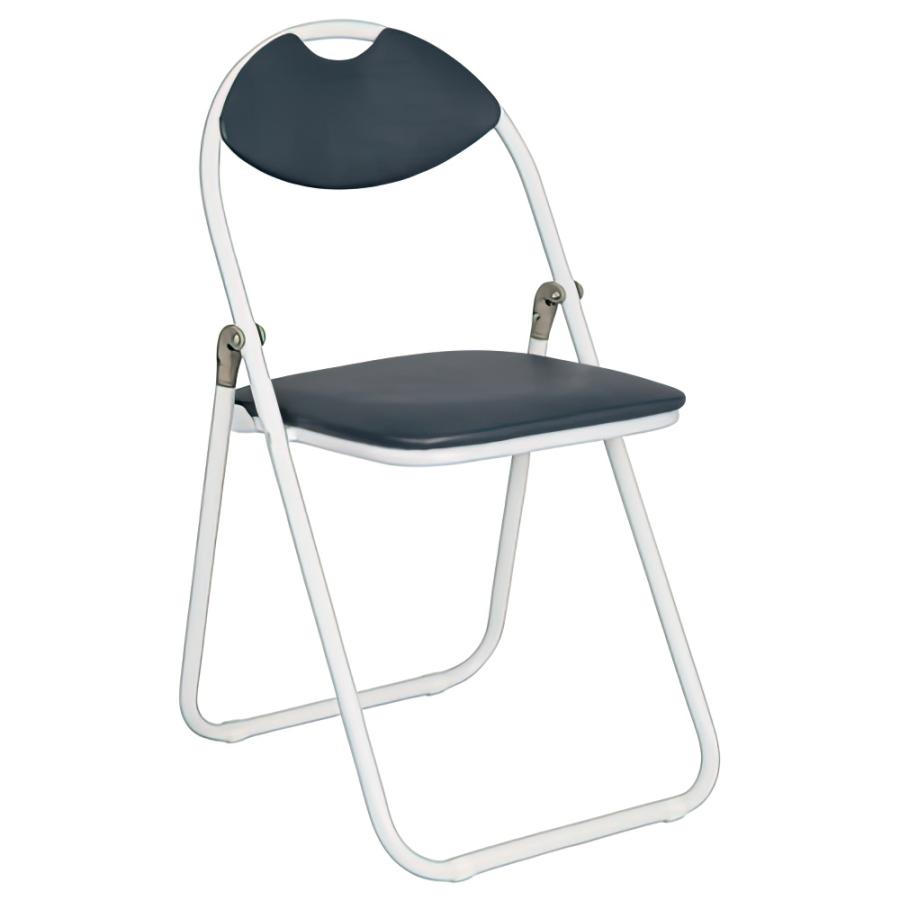 折りたたみ椅子 ホワイトフレーム W430 D475 H795 パイプ椅子 ミーティングチェア 会議椅子 会議チェア 折り畳み椅子 折畳椅子 法人宛限定 CO-005W SDS｜kagukuro｜06