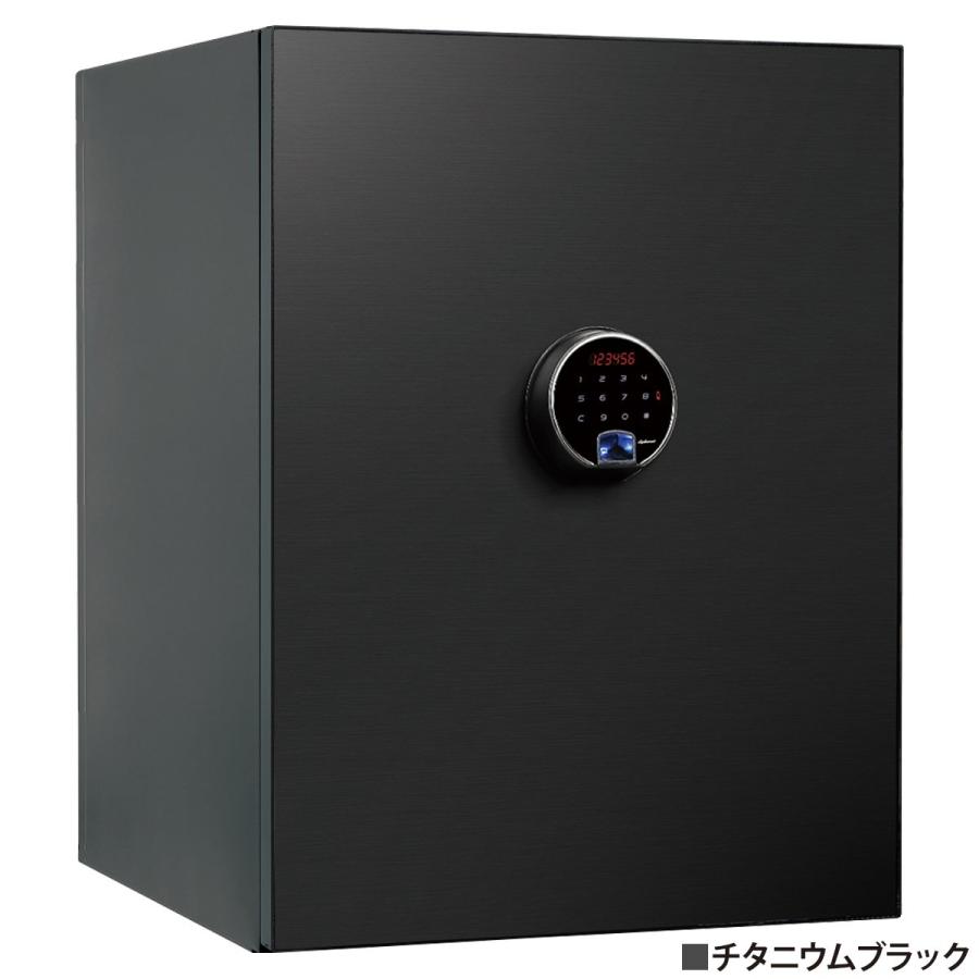 タッチパネル＋指紋認証式 プレミアム耐火金庫 BEYOND 64L W500 D555 H643 金庫 保管庫 鍵付き 覗き見防止 選べる3カラー 代引不可 法人宛限定 DM-BY700の画像