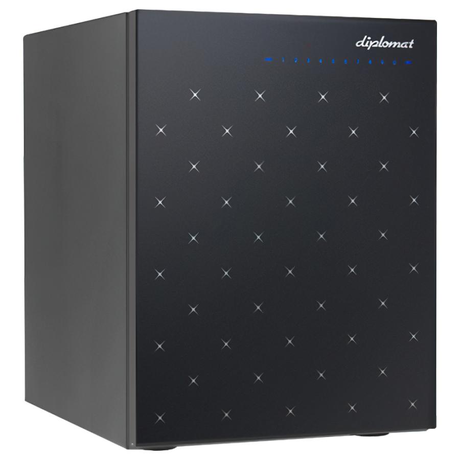 タッチパネル式 プレミアム耐火金庫 istella 36L W404 D473 H522 デザイン金庫 インテリア プレミアム金庫 テレワーク応援 代引不可 DM-S500 個人宅配送費込Bの画像